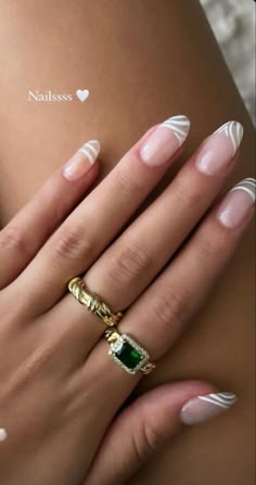 Simple Dinner For Friends, Tip Design Nails, Gel Nails Long, Summer Nail Colors, Basic Nails, Nail Jewelry, Summer Nails Colors