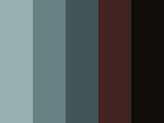 the color palette is dark brown and blue