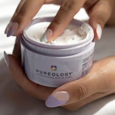 Pureology Mess It Up Texture Paste provides flexible control, soft texture, and shine to color-treated hair with key ingredient Vegetable Protein and a signature aromatherapy blend of Tuberose, Almond Milk, and Cedarwood. Pureology is the #1 Professional Color Care Brand in the US* offering products that feature 100% vegan formulas and are Sulfate-Free, Paraben-Free, Mineral Oil-Free, and free of Animal Products or by-products, and Animal Testing. Our patented ANTIFADE COMPLEX® is infused into e Texture Products For Fine Hair, Custom Hair Products, Best Texturizing Hair Products, Hair Paste, Shea Butter Hair, Hair Oil Serum, Pca Skin, Aromatherapy Blends, Texture Paste