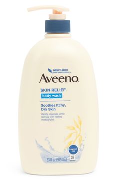 Aveeno Skin Relief Body Wash, Aveeno Body Wash, Shower Care, Aveeno Skin Relief, Best Body Wash, Itch Relief, Women's Beauty, Fragrance Free, Body Skin