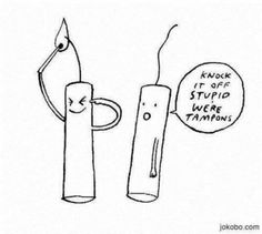 a cartoon drawing of two toothbrushes, one with a pen and the other without