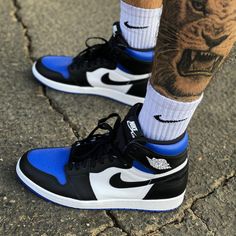 Jordan 1 Royal Reimagined Outfit, Jordan Shoes Outfit Men, Air Jordan 1 Royal Blue, Tenis Nike Jordan, Jordan 1 Game Royal, Jordan 1 Royal Blue, Orange Nike Shoes, Air Jordan 1 Blue, Air Jordan 1 Women