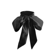 Crafted with vegan silk made from recycled plastic bottles, this handmade ribbon scarf is a versatile accessory that can be tied endless ways to add a glamorous detail to your favorite heels or just on its own. See ways to style the ribbon scarf here. One pair is included with your order Black Silk Scarf For Party, Chic Party Silk Satin Scarf, Chic Satin Silk Scarf For Party, Elegant Black Silk Scarf For Party, Chic Silk Satin Party Scarf, Elegant Black Silk Party Scarf, Elegant Scarves With Ribbon For Gift, Elegant Silk Scarf With Ribbon For Gift, Chic Black Silk Scarf Gift