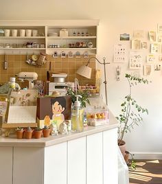 the kitchen is clean and ready to be used for cooking, baking, and eating