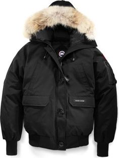 Developed as a nod to post-war bush pilots in Canada's North, the Chilliwack Bomber provides the durability, warmth, and mobility that these pilots needed when working on Arctic runways. An enduringly popular and iconic style, the Chilliwack is one of Canada Goose's most beloved jacket. Details  Fit: Regular Length: Hip Removable fur ruff 625 Fill power white duck down TEI3: Temperature rating -10°C/ -20°C Bomber Length for exceptional mobility Removable fur ruff Non-removable, adjustable tunnel hood with shaping wire to stand up to winds Stretch rib waistband and cuff for added warmth and comfort Storm flap over center front zipper secured with military buttons Reinforced elbows for durability Exterior pockets: 2 lower handwarmer pockets, 2 high-hand pockets, 1 sleeve pen pocket Interior Canada Goose Chilliwack, Canada Goose Women, Coyote Fur, Duck Down Jacket, Womens Parka, Fur Hood, Real Fur, Women's Coats & Jackets, Down Coat