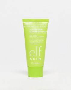 Face + Body by e.l.f. Friday night, sorted Color-changing clay mask Designed to clear and refine pores, absorb excess oil and leave skin moisturized Suitable for dry, normal, oily and combination skin Formulated with white charcoal and kaolin clay Product is non-returnable for hygiene reasons Elf Skin Care, Elf Skincare, Green Face Mask, 2024 Aesthetic, Skin Care Face Mask, Clay Face Mask, Elf Cosmetics, Face Acne, Face Mask Design