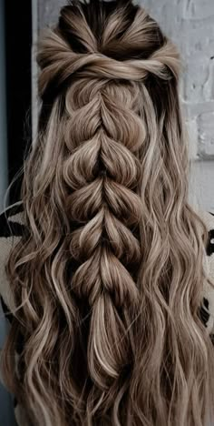 Half Pony Hairstyles, Prom Hairstyles For Short Hair, Cute Braided Hairstyles, Dance Hairstyles, Prom Hairstyles For Long Hair, Fast Hairstyles, Cute Hairstyles For Medium Hair, Hair Stylies, Penteado Cabelo Curto