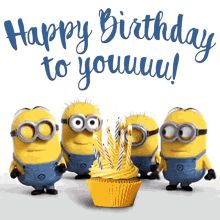 happy birthday to you from the minion gang