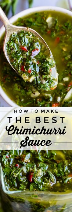 how to make the best quinchhrii sauce with spinach and red peppers