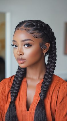 Why Choose Long Jumbo Boho Knotless Braids? Discover Jumbo Boho Knotless Braids, Jumbo Knotless Box Braids, Boho Knotless Braids Hairstyles, Gigi Hair, Jumbo Box Braids Styles, Knotless Braids Hairstyles, Jumbo Boho Braids, Boho Knotless Braids, Two Braid Hairstyles