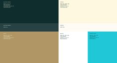 three different color schemes for the same wallpaper