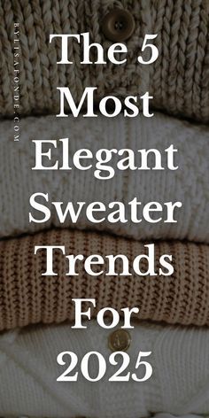 Pattern Sweater Outfit, 2025 Fashion Trends, Stylish Knitwear, Macys Women, Trends 2025, Fall Winter Trends, Hair And Makeup Tips, Elegant Sweater, 2025 Fashion