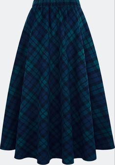 Amazon.com: IDEALSANXUN Womens Plaid Wool Skirts Elastic Waist A-Line Pleated Tartan Long Skirts : Clothing, Shoes & Jewelry Long Wool Skirt, Long Plaid Skirt, Plaid Wool Skirt, Winter Skirt, Wool Skirts, Plaid Skirts, Wool Plaid, Womens Plaid