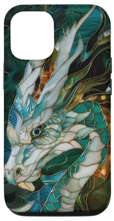 a phone case with a dragon on it