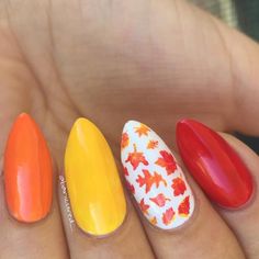 Starbucks Fall Cups, Fall Cups, Nail Vinyls, Leaf Stencil, Cute Nails For Fall