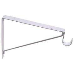 an image of a white towel rack