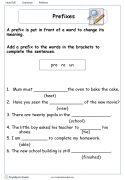 a worksheet with the words and numbers on it for students to practice english