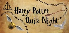 harry potter quiz night is coming to town