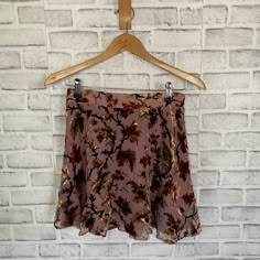 Urban Outfitters Size Small Floral Nwt Urban Outfitters Skirt With Pockets, Suede Maxi Skirt, Relaxed Pink Skirt For Fall, Pink Flowy Skirt For Fall, Fall Pink Lined Mini Skirt, Fall Lined Pink Mini Skirt, Spring Lined Skirt By Urban Outfitters, Spring Lined Skirt From Urban Outfitters, Urban Outfitters Pink Mini Skirt For Summer