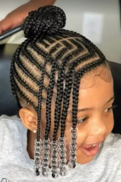 Kids Bun Hairstyles, Bun Hairstyles Kids, Toddler Braided Hairstyles, Toddler Braids, Stile Hijab, Hairstyles Kids, Toddler Hairstyles Girl