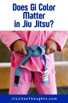 Does gi color matter in Jiu Jitsu?  Find out the answer to this and other BJJ gi questions. | JiuJitsuThoughts.com #bjjtips #bjj #jiujitsu #jiujitsutips Gi Outfit, Kids Jiu Jitsu, Jiu Jitsu Uniform