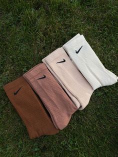 PACK OF 4 of the custom dyed brown tones socks! Dyed Nike Socks, Nike Socks, Brown Tones, Casual Socks, Socks And Hosiery, Hosiery, Clothing And Shoes, Slippers, Bathing Beauties