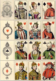 an image of playing cards from the early century