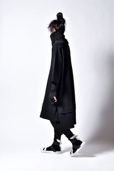 Techwear Fashion, Cyberpunk Clothes, Monochrome Fashion, Future Fashion, Dark Fashion, Looks Style