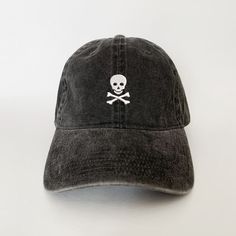 100 % Cotton. One size fits most with an adjustable buckle strap closure. Adult / Unisex Thick ,Soft , and light material. Very nice quality built hats with quality embroidery work. Adjustable Skull Print Baseball Cap, Skull Print Cap One Size Fits Most, Skull Print Cap One Size, Casual Adjustable Trucker Hat With Skull Design, Adjustable Snapback Baseball Cap With Skull Print, Casual Snapback Baseball Cap With Skull Print, Casual Skull Print Snapback Baseball Cap, Black Cotton Halloween Hat, Casual Cotton Halloween Hat