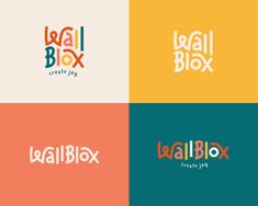 four different logos for wallbox