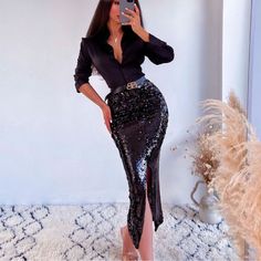 New With Tag Blogger’s Favorite Elegant Zara Skirt For Party, Zara Fitted Evening Skirt, Elegant Club Skirt For Winter, Elegant Winter Club Skirt, Zara Black Skirt For Party, Zara Black Party Skirt, Zara Sequin Skirt For Party, Zara Sequin Party Skirt, Zara Sequined Party Skirt