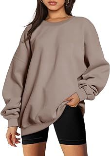 Womens Oversized Sweatshirts, Winter Mode Outfits, Oversized Sweater Women, Pull Oversize, Casual Outerwear, Oversized Pullover, 가을 패션, Fall Fashion Outfits, Oversized Sweatshirt