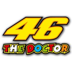 the logo for 46 the doctor