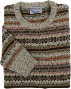 Hand Framed - Crew HARVEST FAIR ISLE by Michael Ross Yarn :-DONEGAL FROM IRELAND Made in England Hand Wash or Dry Clean Only ........................................ About the Design The inspiration behind the stunning colourways of our Harvest Fair Isle pattern, by Michael Utilitarian Clothing, Grandpa Sweater, Fair Isle Pattern, The Harvest, Fair Isle Knitting, Sweater Men, English Countryside, Pullover Sweater Women, Cool Sweaters