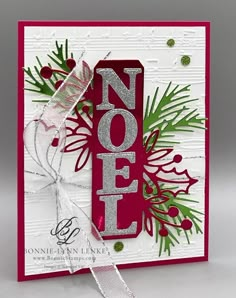 Su Joy Of Christmas Dsp, Card Making Techniques Tutorials Cardmaking Ideas, Joy Of Noel Stampin Up Cards, Card Diy Ideas, Christmas Card Diy, Noel Christmas Cards, Colorado Christmas, Christmas History, Christmas Classics