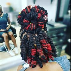 Hairstyles For Black Women Dreads, Locs History, Locks Styles For Women, Locks Styles For Women Dread, Dread Updos For Black Women, Black Women Dreads, Loc Mohawk Styles, Loc Mohawk, Dread Updos