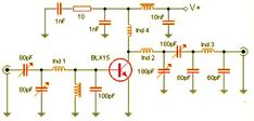 an electronic circuit diagram showing the current voltages and power source for this device,