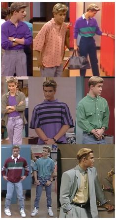 Saved By The Bell Fashion, 1990s Fashion Trends, Look 80s, 1980s Fashion Trends, 80s Fashion Trends, 2000s Fashion Trends, 90s Fashion Men, 80’s Fashion