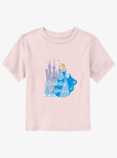 60% Cotton  40% PolyesterWash cold; dry lowImportedListed in toddlers sizes Cinderella Disney, Disney Cinderella, Toddler Tees, Princess Birthday, Disney Gifts, Toddler Sizes, Cinderella, In Store, Disney