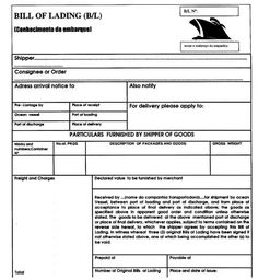 Commercial Bill Of Lading Template 22 Resume Template Examples, Report Card Template, Cash Flow Statement, Cv Examples, Party Names, Receipt Template, Statement Template