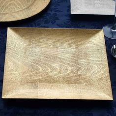 PRICES MAY VARY. IMPRESS YOUR GUESTS – Featuring a wooden texture design, these gold charger plates will enhance the appearance of your reception tables. This set also makes a great gift. HIGH QUALITY – Made of pure polypropylene that will never wear-out or get discolored. Great to use with fine china and to protect the linens from the plates and bowls. They are easy to clean, just wash with hot water. PARTY PERFECT – These chargers with elegant wooden texture design are perfect for your bridal Square Charger Plates, Acrylic Charger Plates, Charger Plates Wedding, Plates Wedding, Gold Charger Plate, Gold Chargers, Events Ideas, Wooden Texture, Wedding Party Supplies