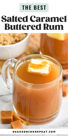 the best salted caramel buttered rum recipe