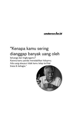 an image of a man in white shirt and tie with the words, kenpa kannu sering dangap banyak unang oleh