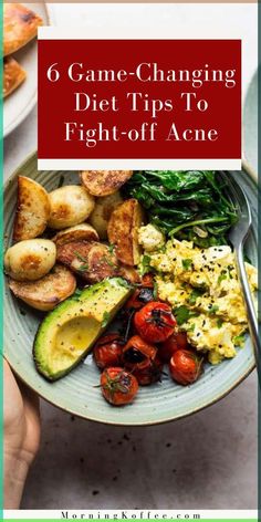 These are diet tips include food to avoid and recommended foods to actually fight off acne. Diet tips to make your acne journey painless and more fun Anti Acne Diet, Acne Journey, Food For Acne, Acne Diet, Good Foods, Celebrity Skin Care, Inflammation Diet, Get Rid Of Acne, Natural Acne