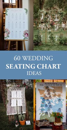 wedding seating chart ideas for the reception