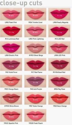 Laneige Serum, Lipstick Guide, Permanente Make-up, Color Knowledge, Lipstick Hacks, Lip Color Lipstick, Makeup Order, Lipstick Kit, Lip Swatches