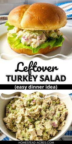 Got leftover turkey? Whip up this simple turkey salad in no time. It's an easy, practical solution for lunch or dinner, and a tasty way to make the most of your leftovers. Leftover Turkey Salad, Easy Turkey Recipes, Turkey Meat Recipes, Cold Pasta Salad Recipes