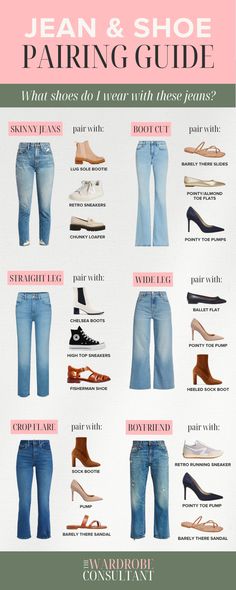 How To Wear Bootcut Jeans 2023, Jeans And Shoes, Wardrobe Consultant, Mode Tips, Types Of Jeans, Fashion Vocabulary, Quick Outfits, Fashion Capsule