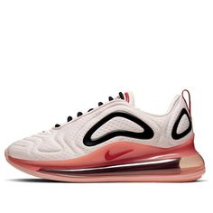 (WMNS) Nike Air Max 720 'Light Soft Pink Coral' AR9293-602 (SNKR/Women's) Air Max 720, Air Max Women, Pink Coral, Soft Pink, Air Max, Nike Air Max, Nike Women, Nike Air, Coral