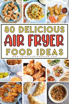 an image of air fryer food ideas